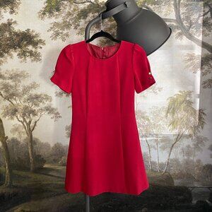 Little Lolita Red Dress School Girl - Unbranded - Size S - Reformation-Style